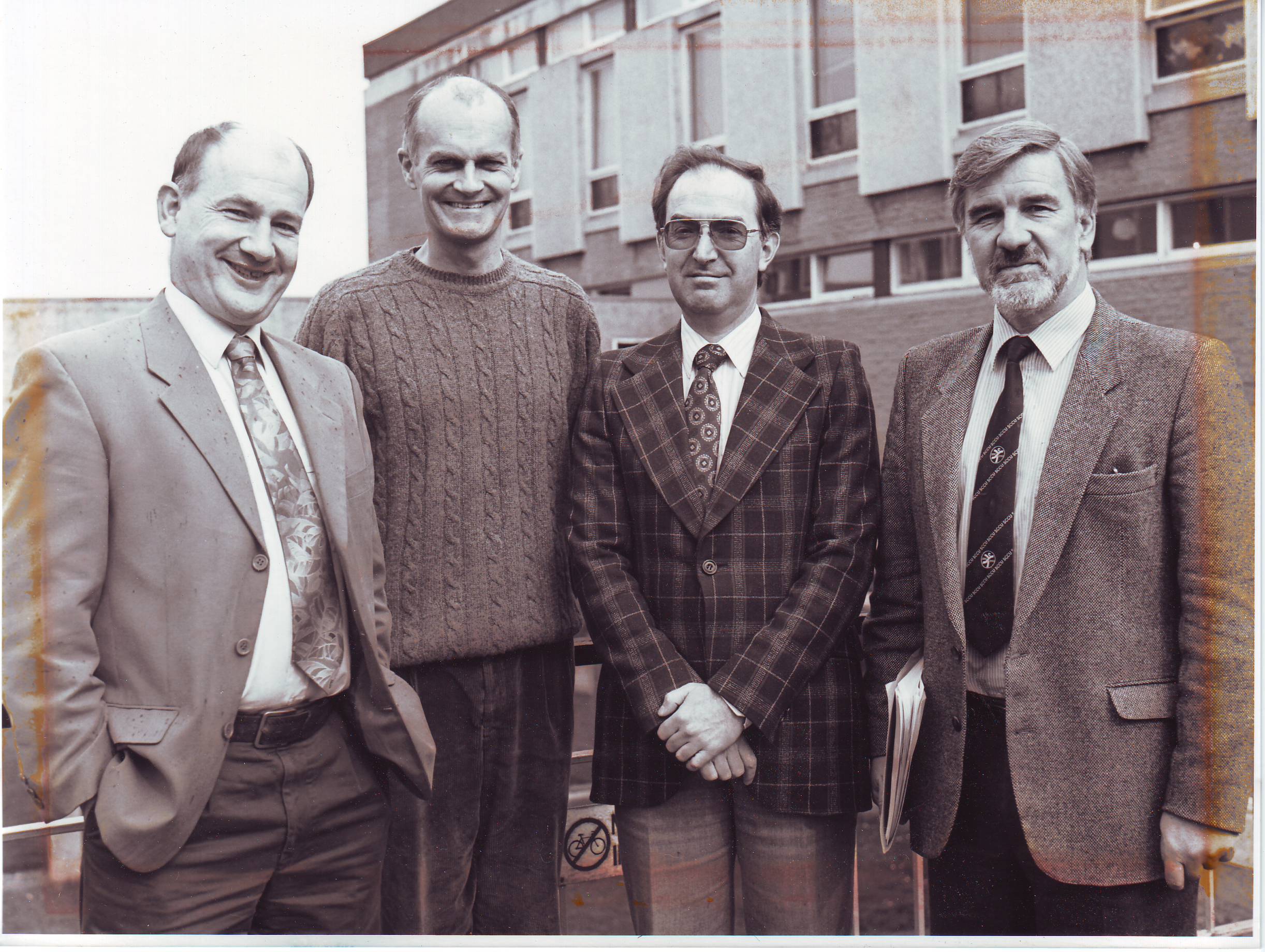 Peter Ross, Mike Livesey, Colin Reeves, Ron Morrison